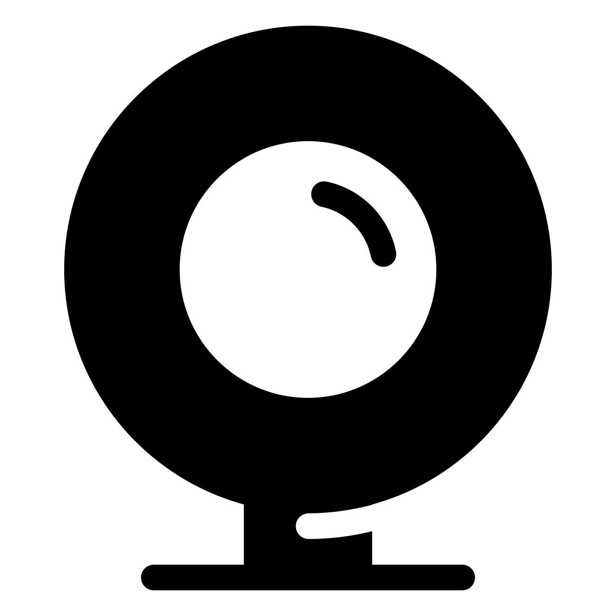 parakeet filled style webcam icon