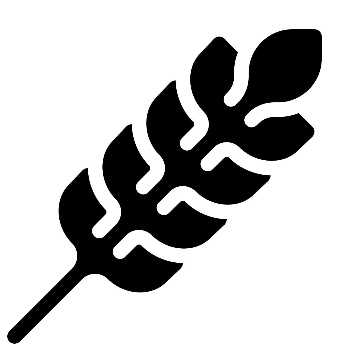 parakeet filled style wheat icon