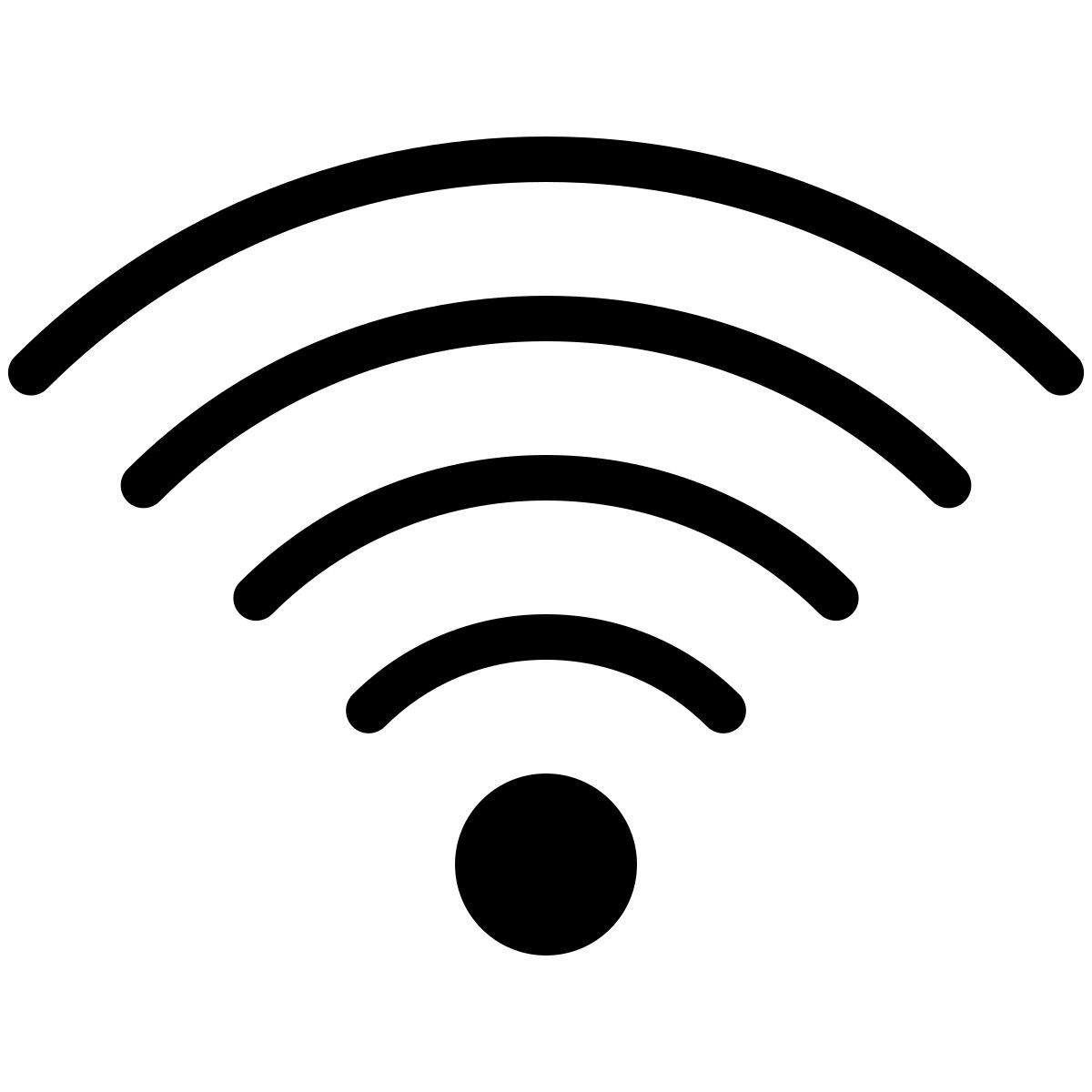 parakeet filled style wlan icon