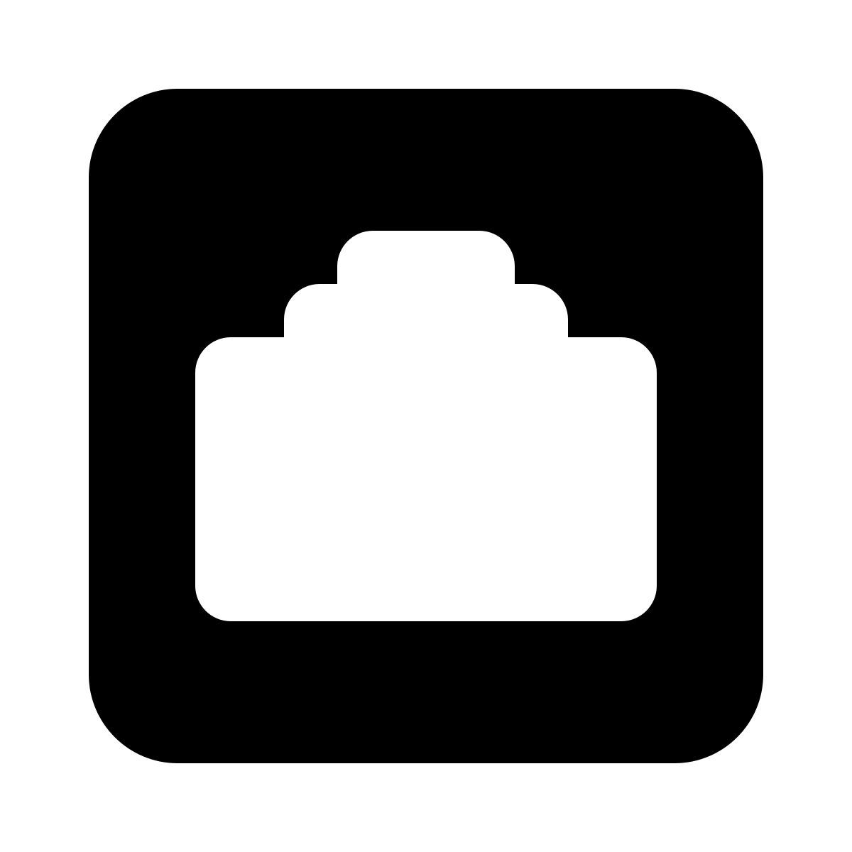 parakeet filled style kabelnetzwerk icon