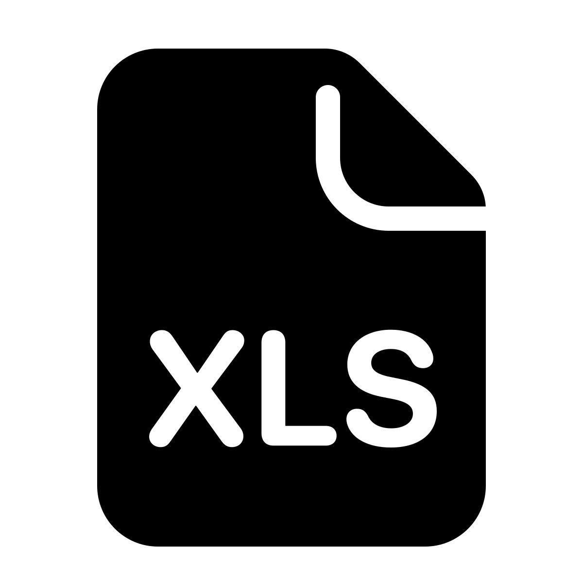 parakeet filled style xls icon