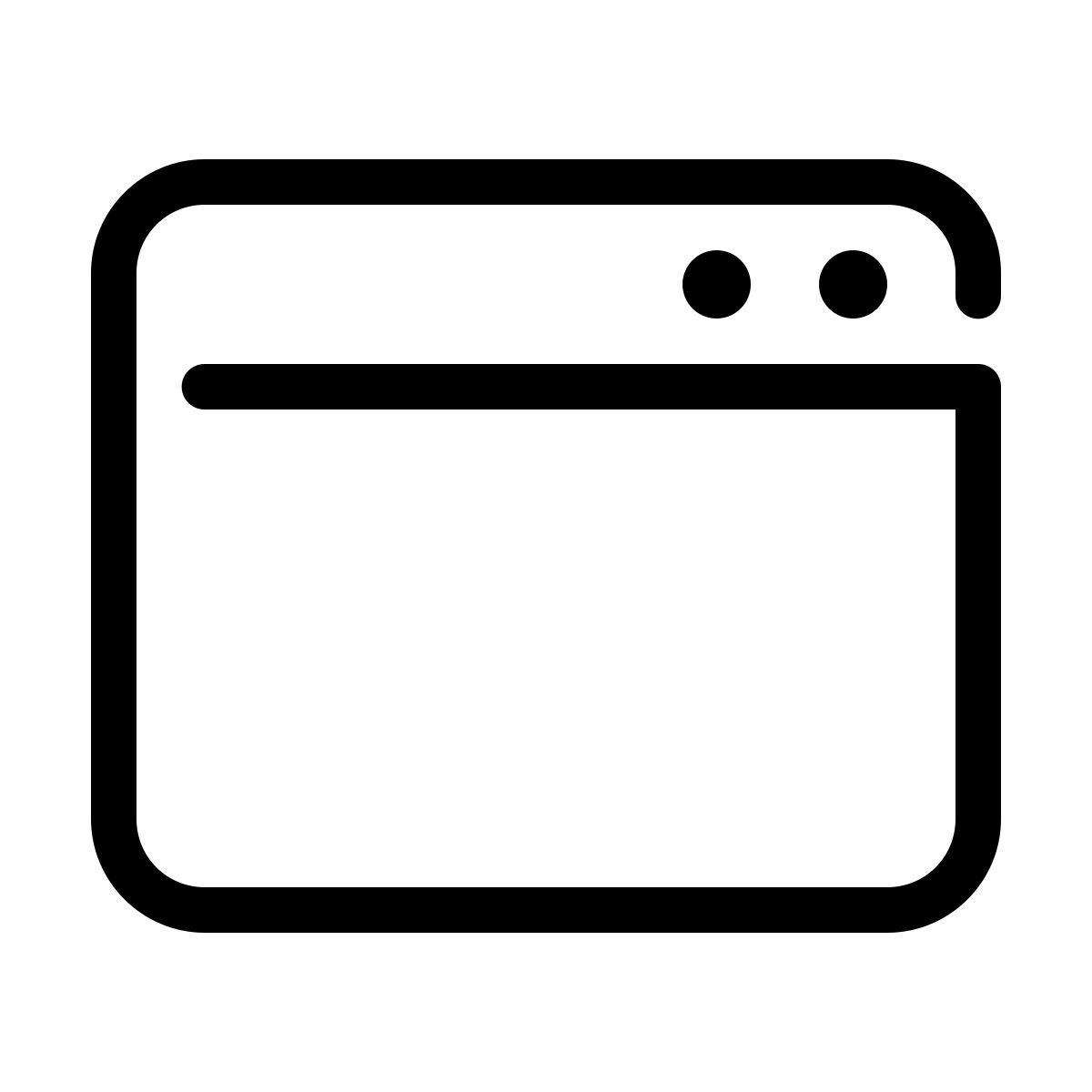 parakeet line style 应用窗口 icon