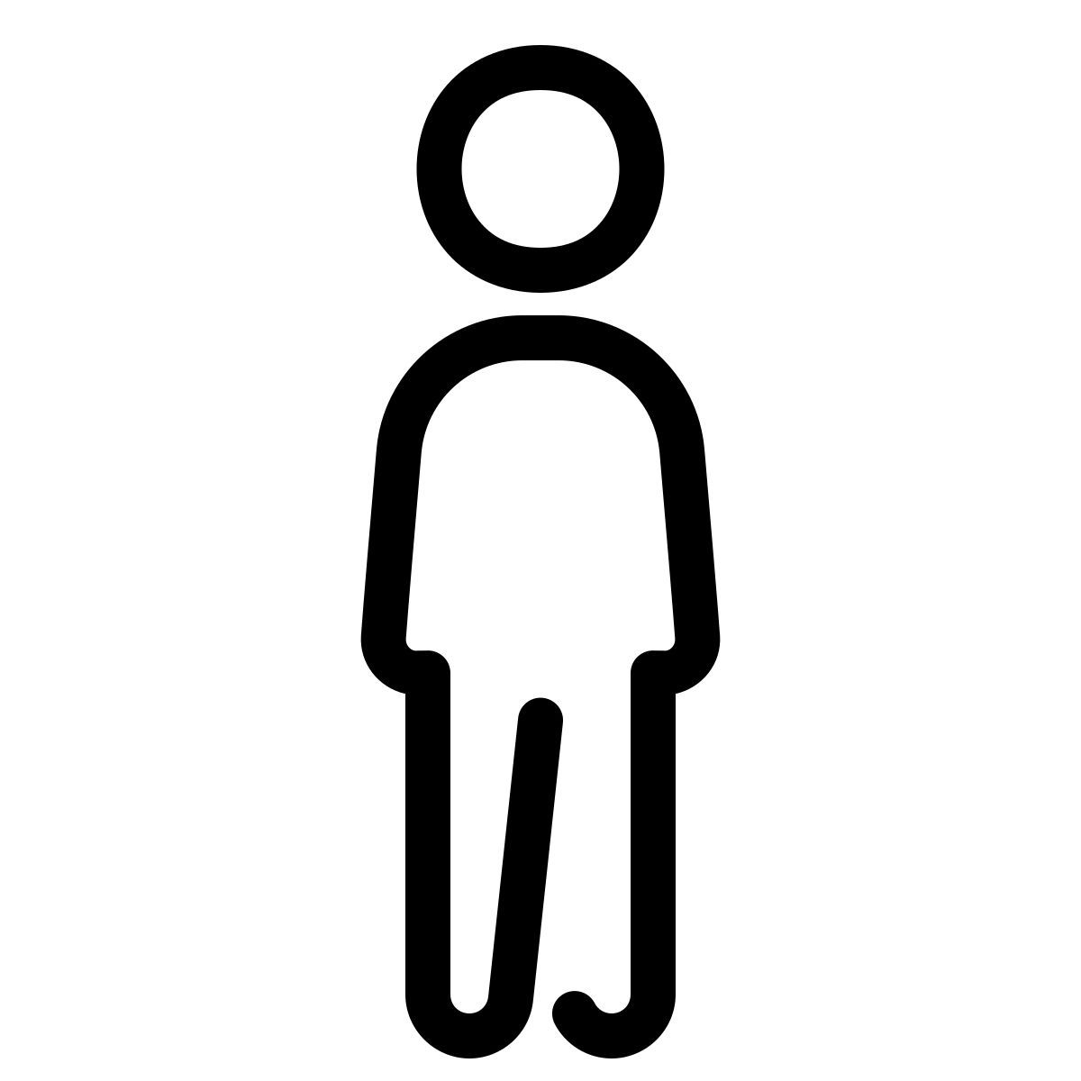 parakeet line style 男孩 icon