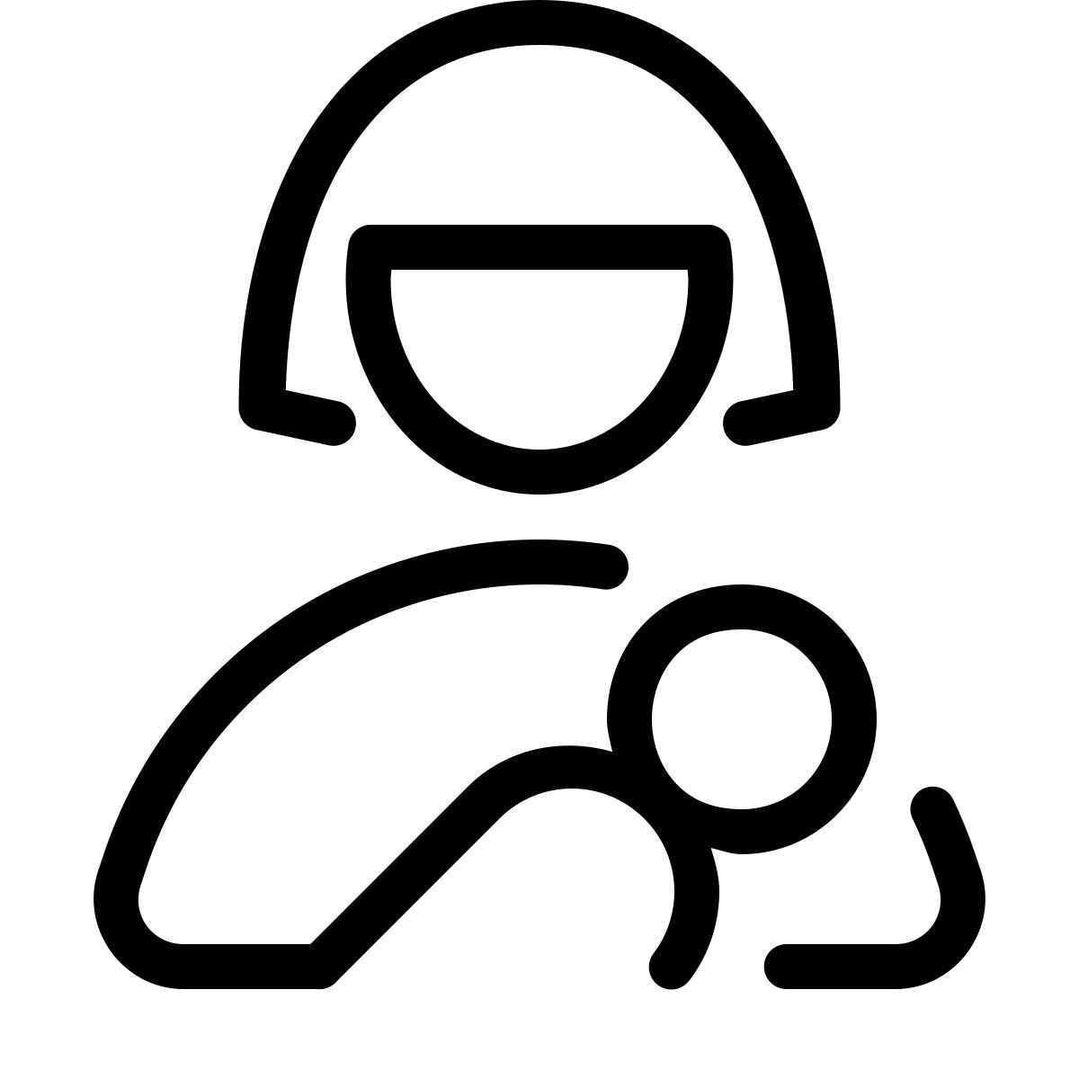 parakeet line style 모유 수유 icon