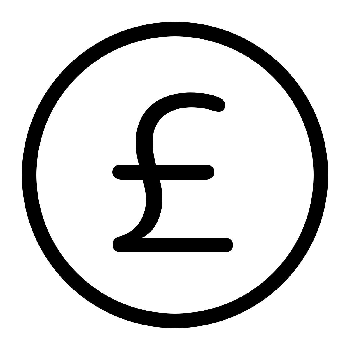 parakeet line style 英镑 icon