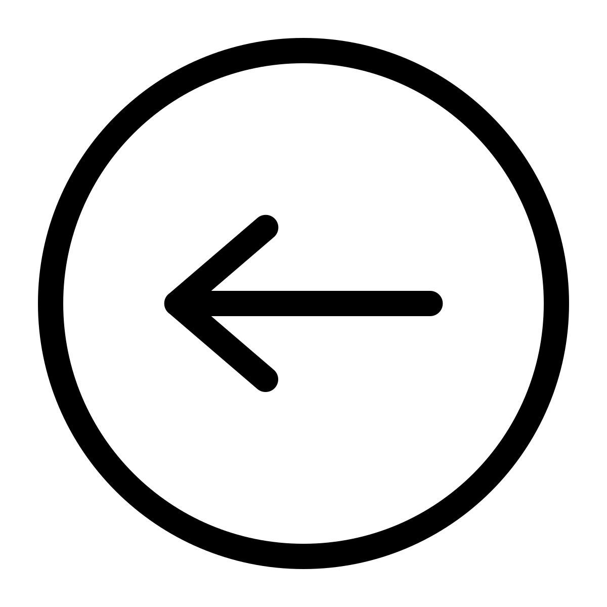 parakeet line style links eingekreist icon