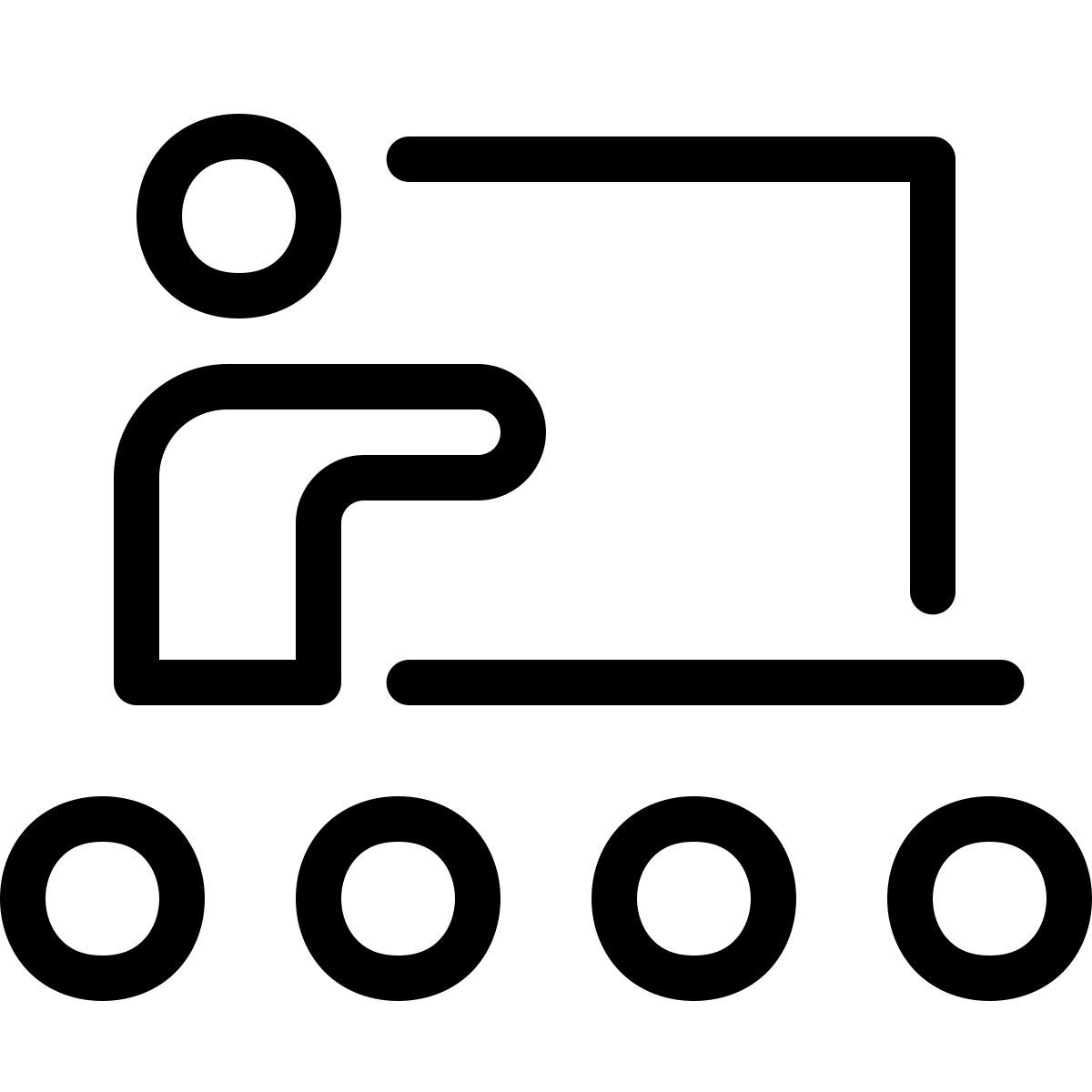 parakeet line style aula icon