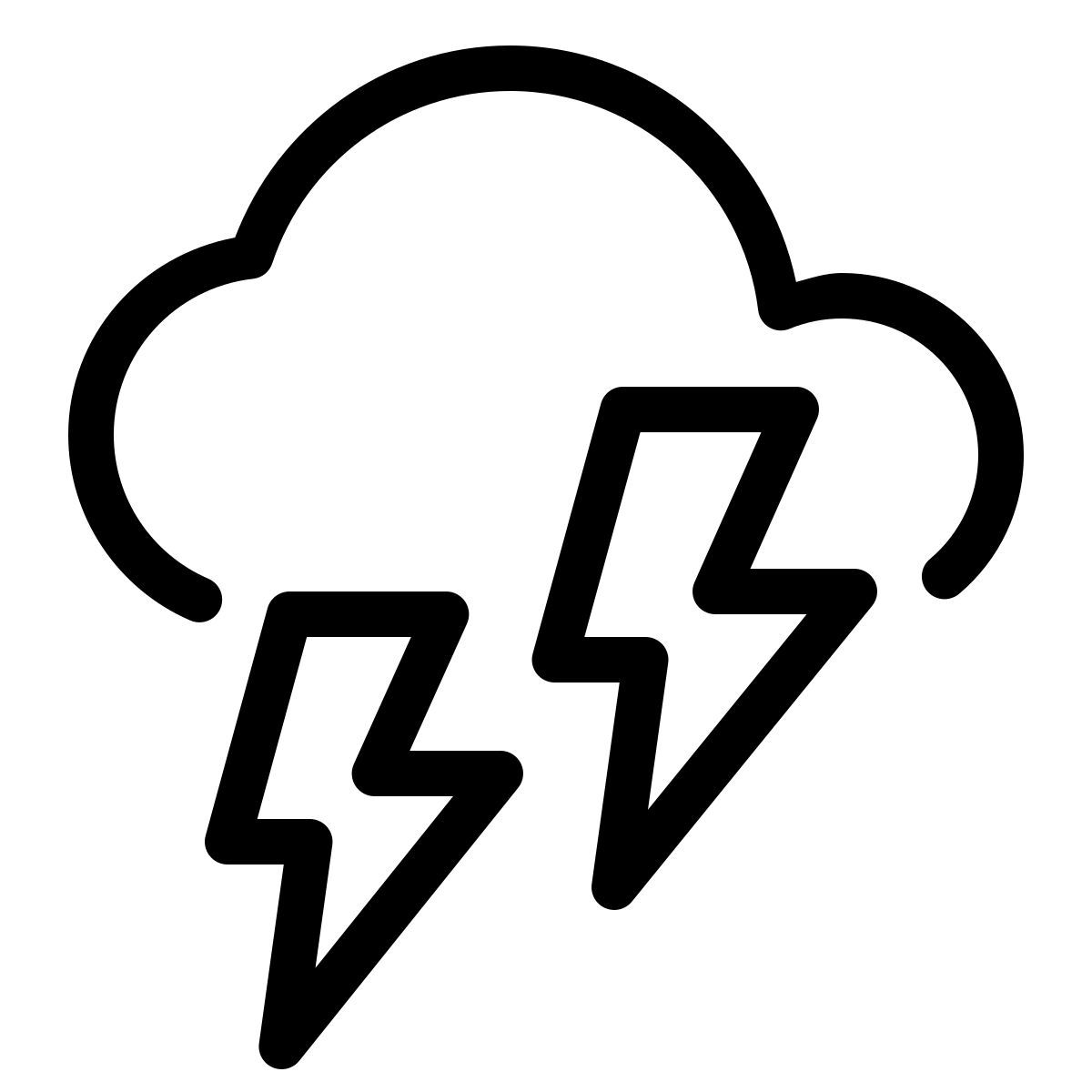 parakeet line style wolkenblitz icon