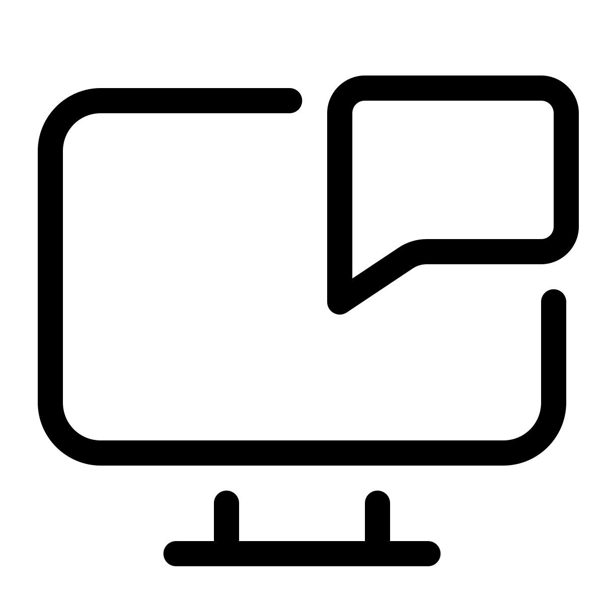 parakeet line style chat informatique icon