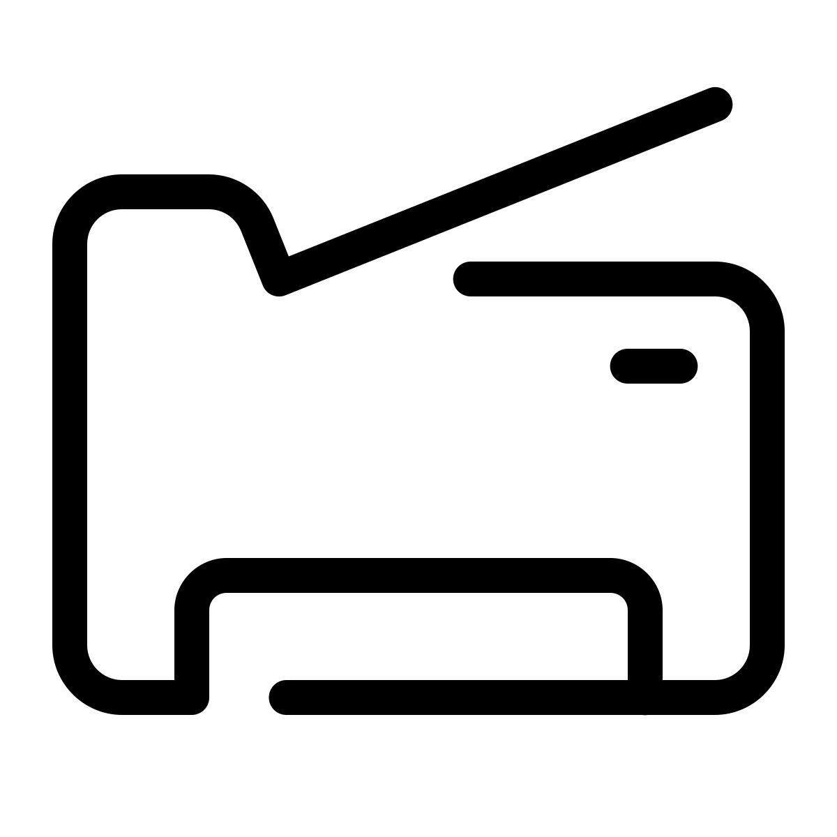 parakeet line style maquina de copiar icon