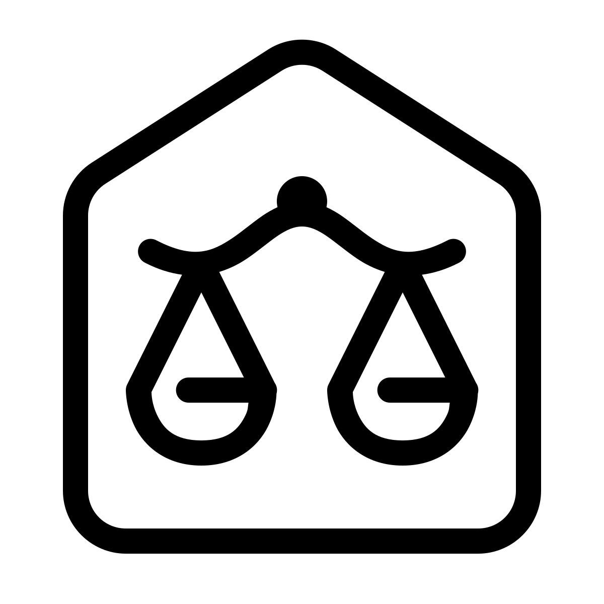 parakeet line style palazzo di giustizia icon