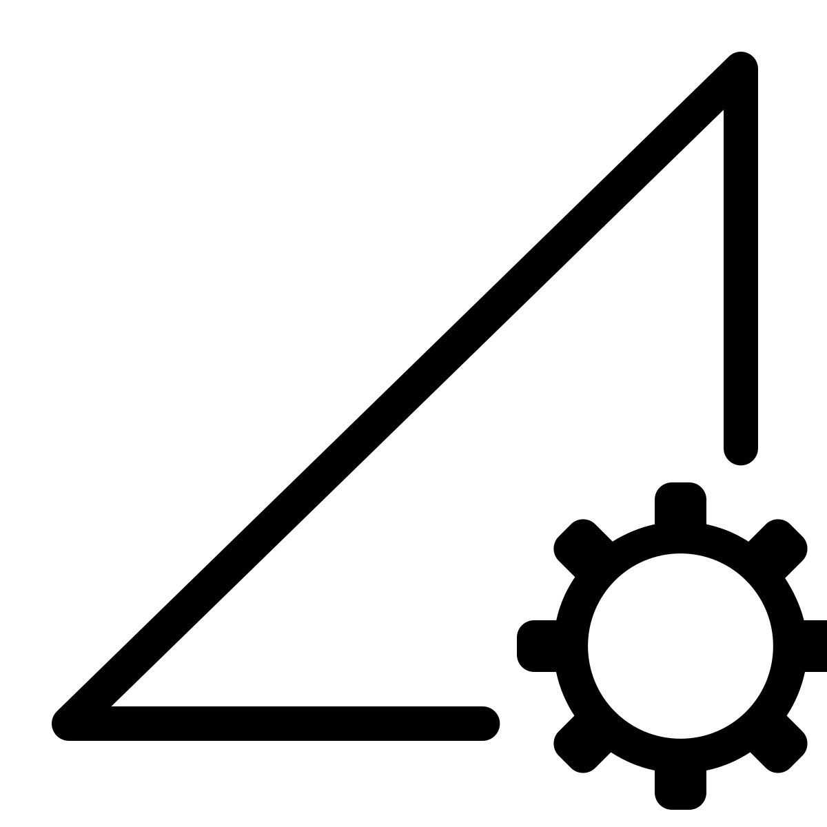 parakeet line style paramètres de données icon