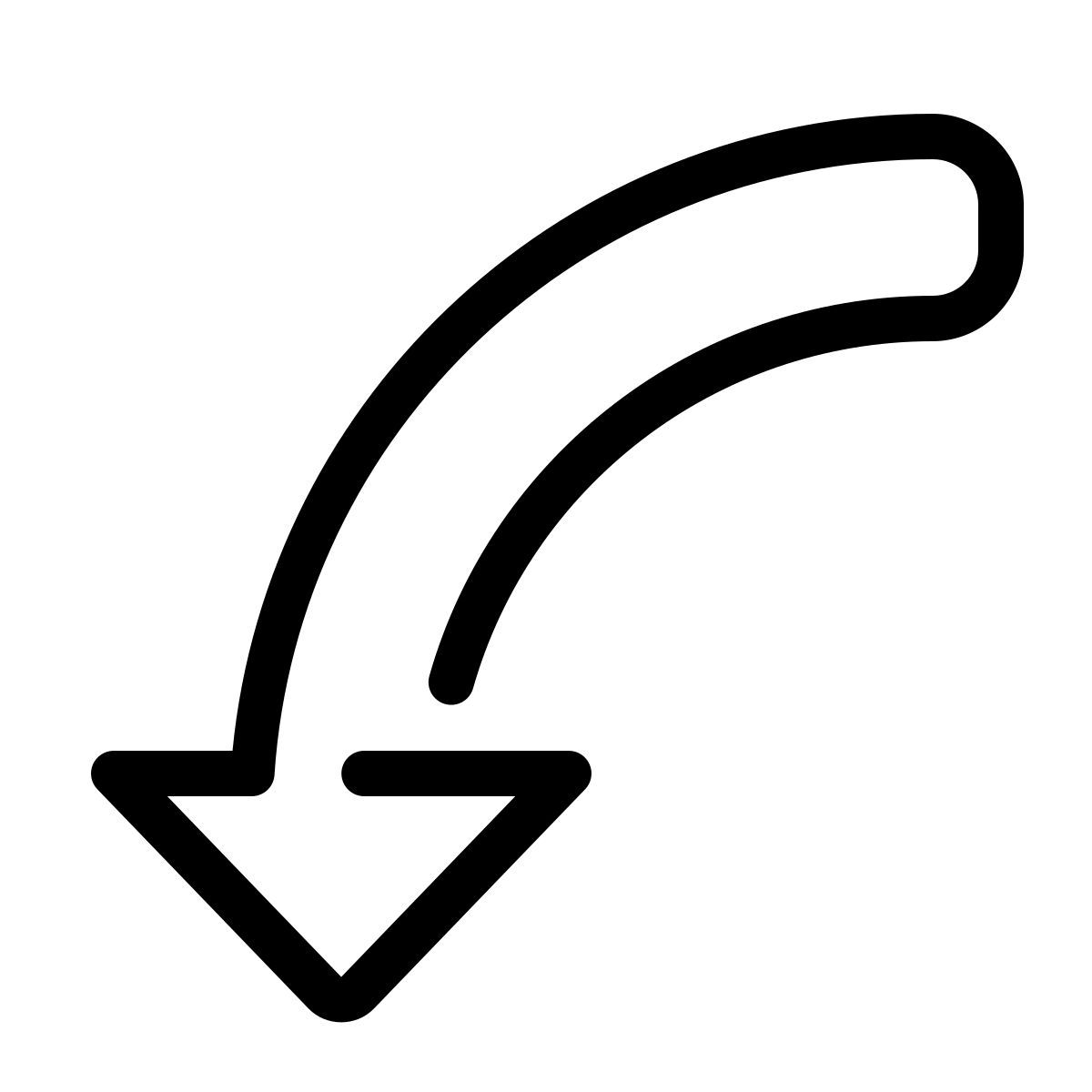 parakeet line style runter 3 icon