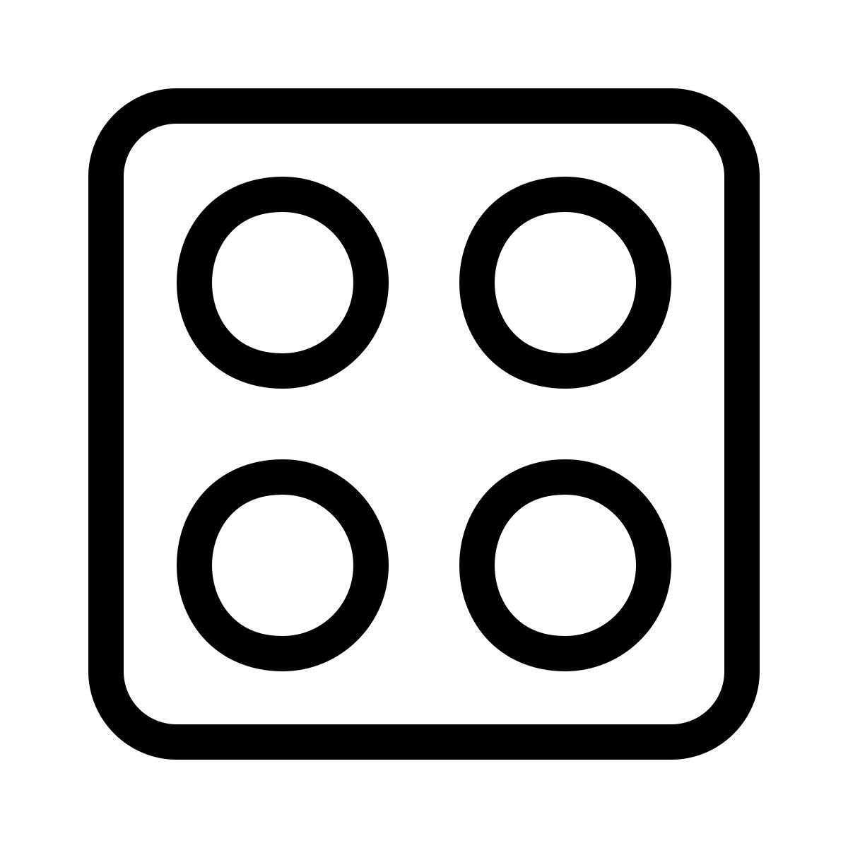 parakeet line style 아이섀도 icon