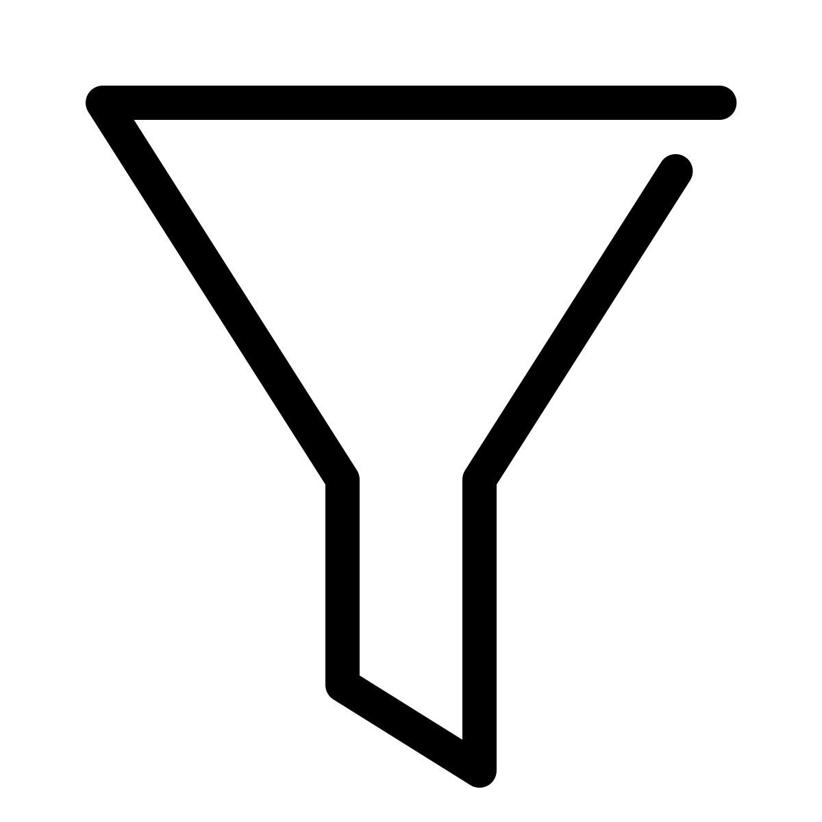 parakeet line style filter icon