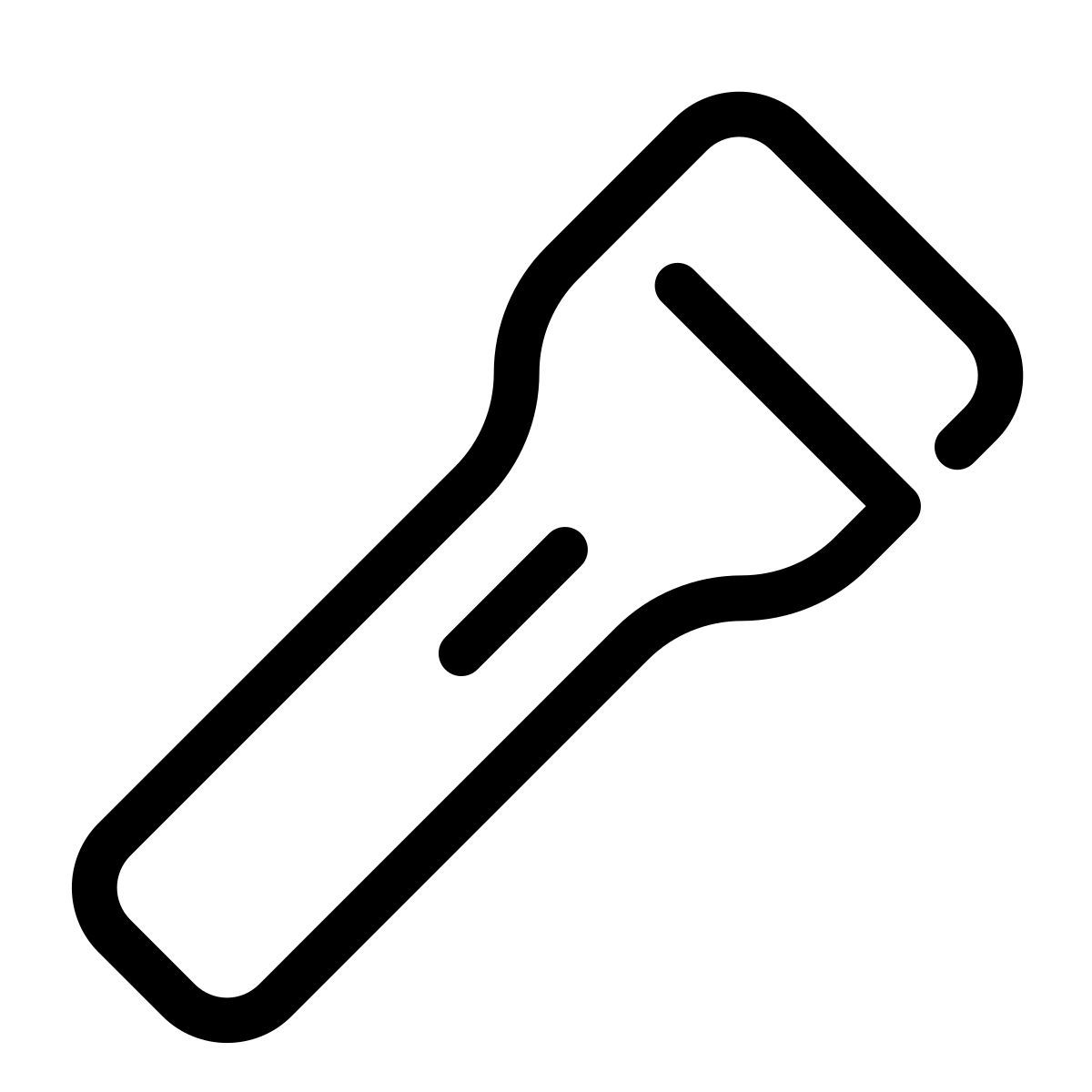 parakeet line style 플래시 라이트 icon