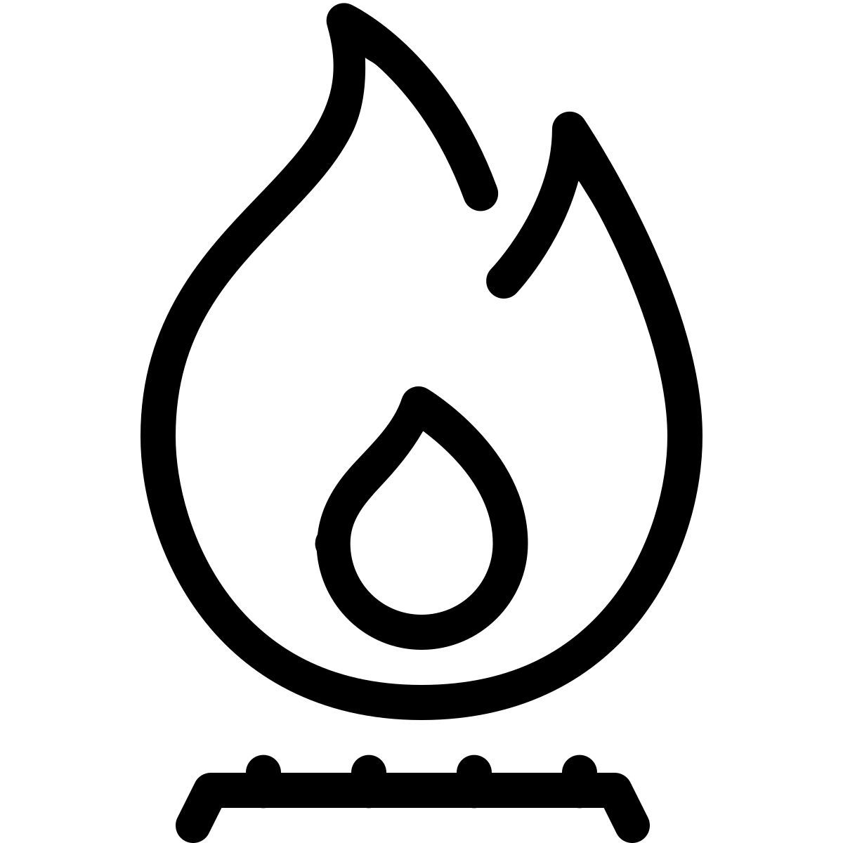 parakeet line style industrie du gaz icon