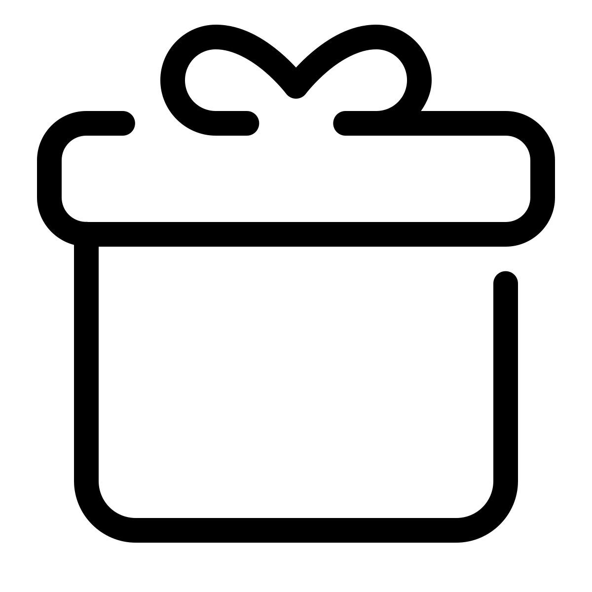 parakeet line style cadeau icon