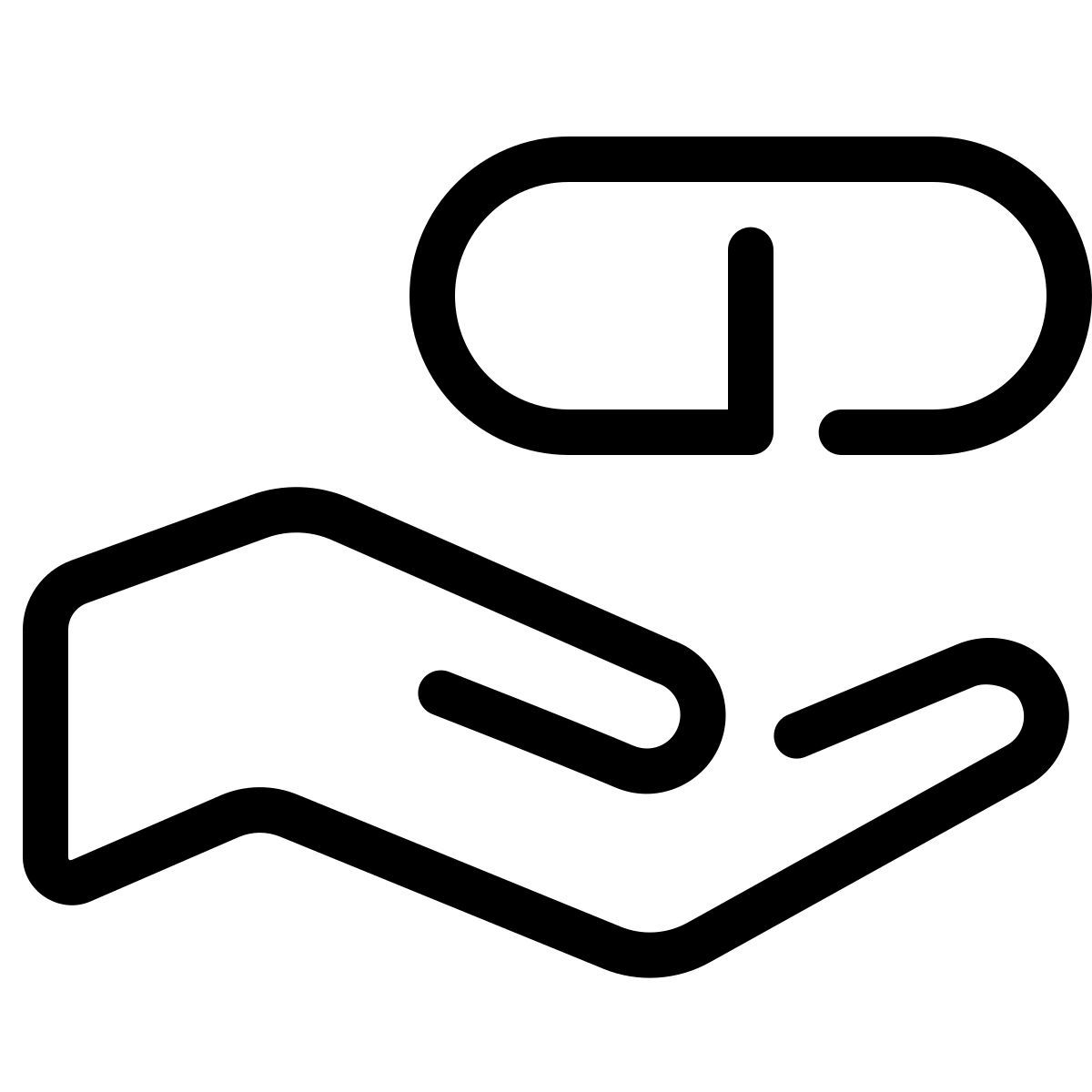 parakeet line style fármaco icon