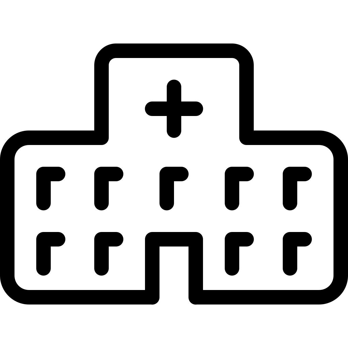 parakeet line style krankenhaus 3 icon