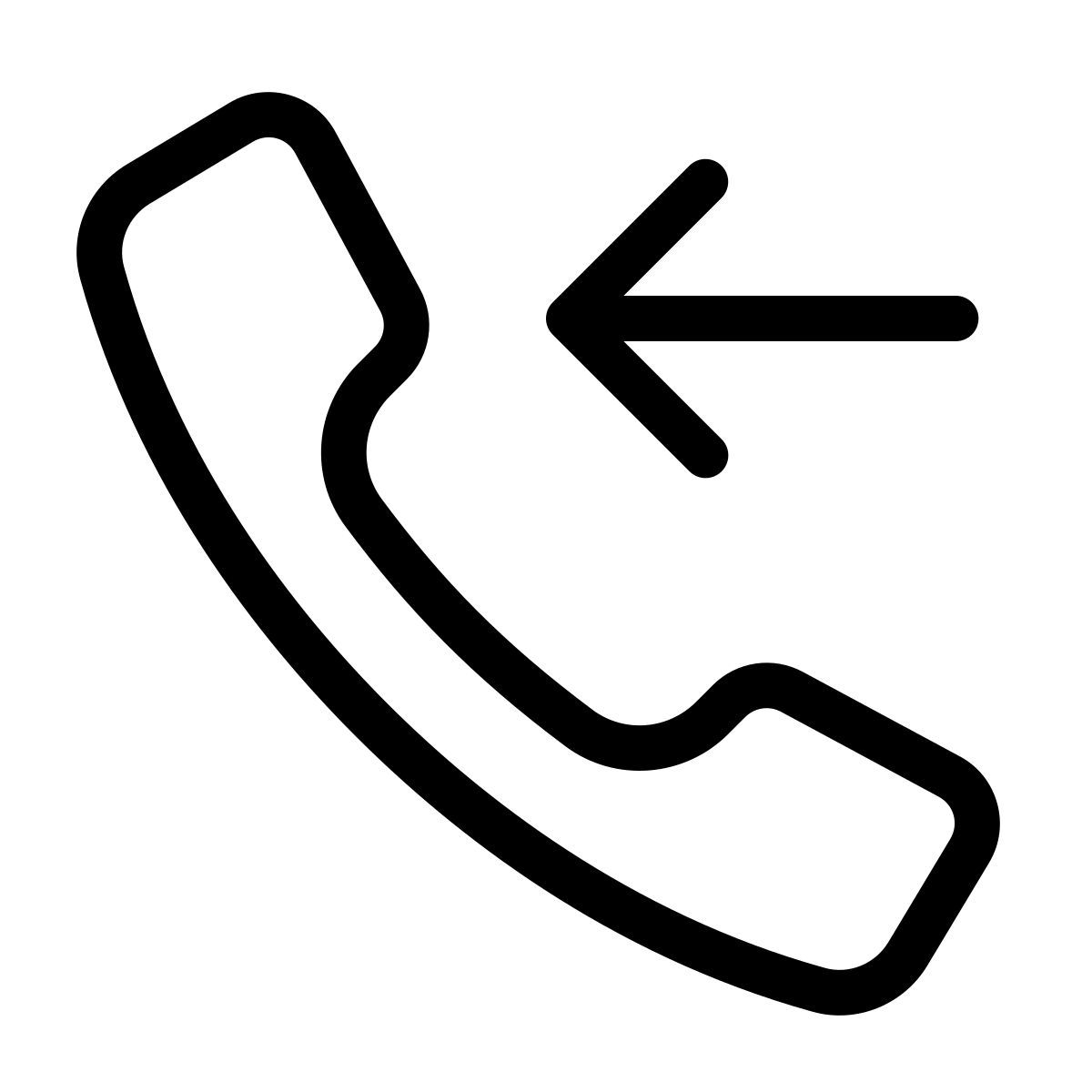 parakeet line style eingehender anruf icon