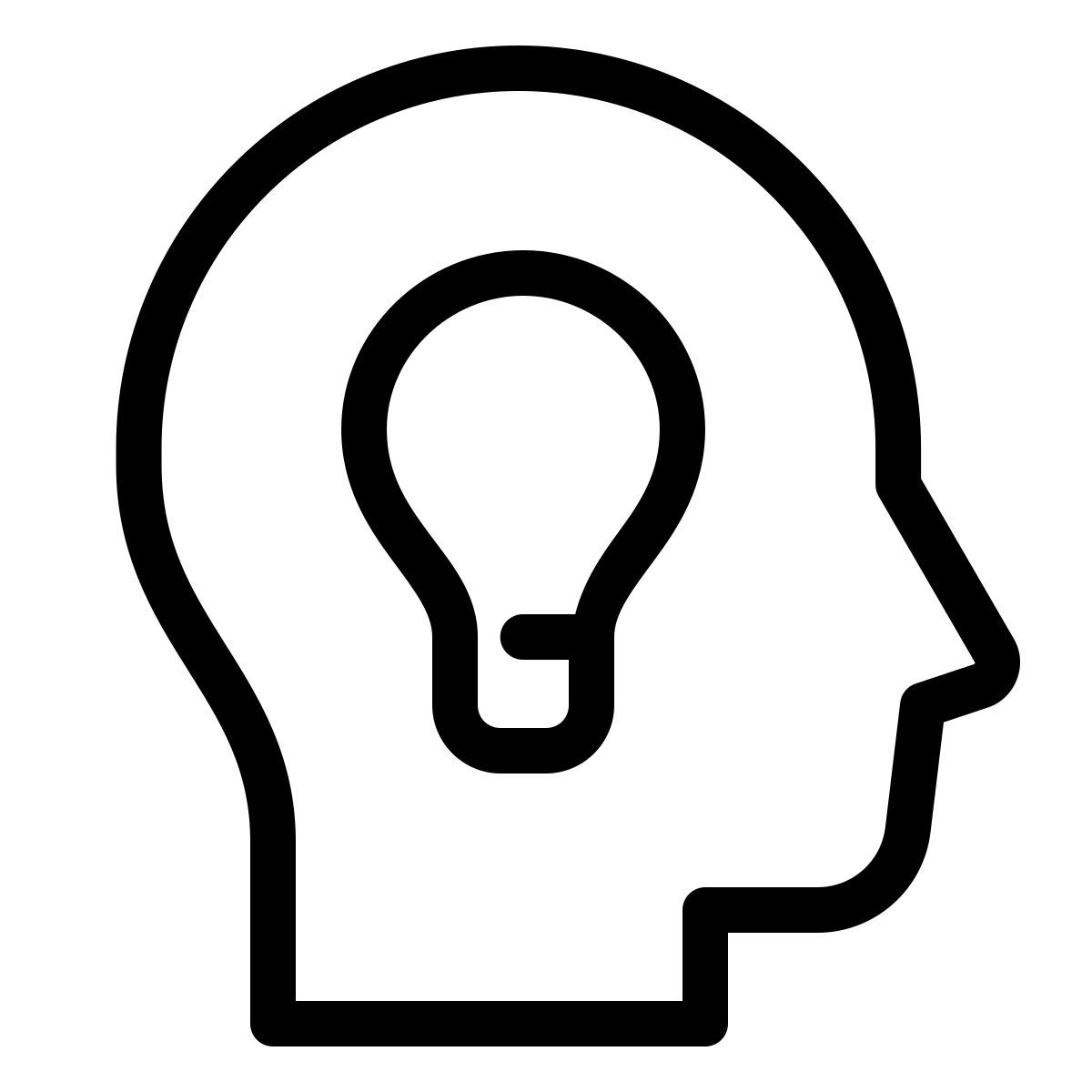 parakeet line style innovation icon