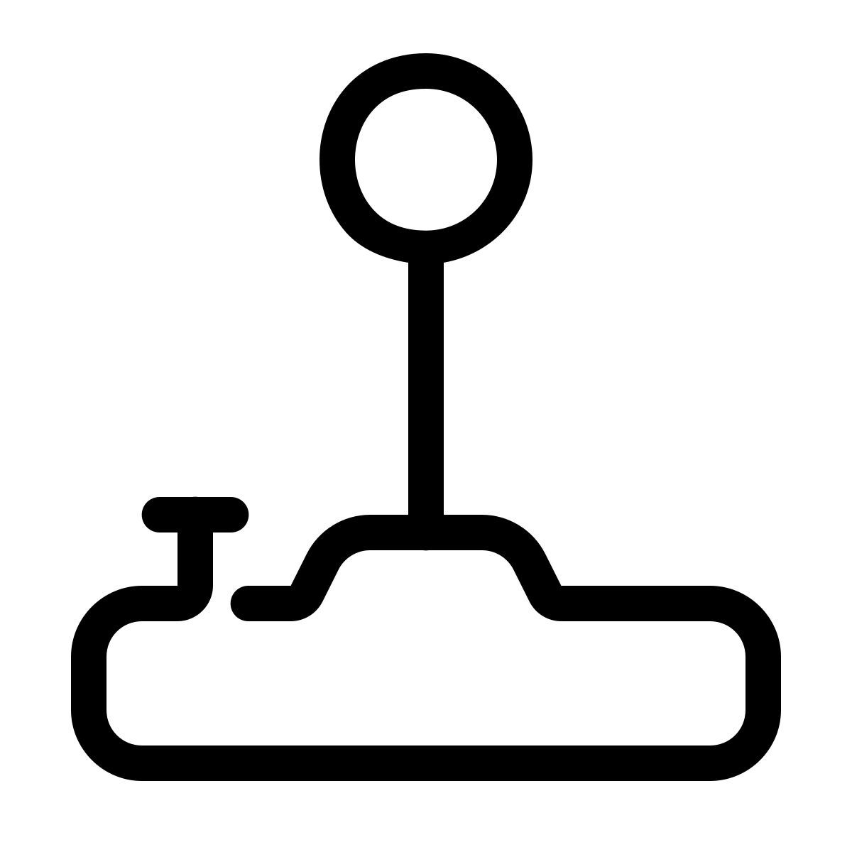 parakeet line style manette icon