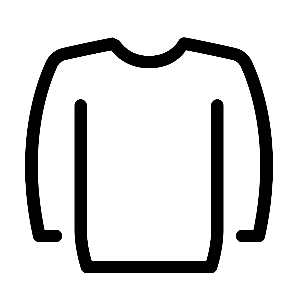parakeet line style jumper icon