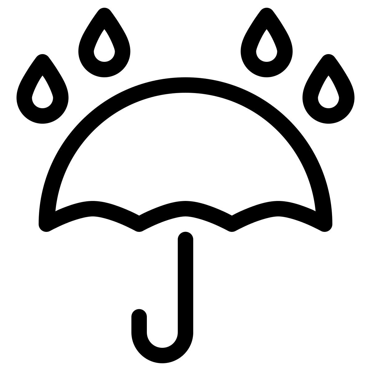 parakeet line style 保持干燥 icon