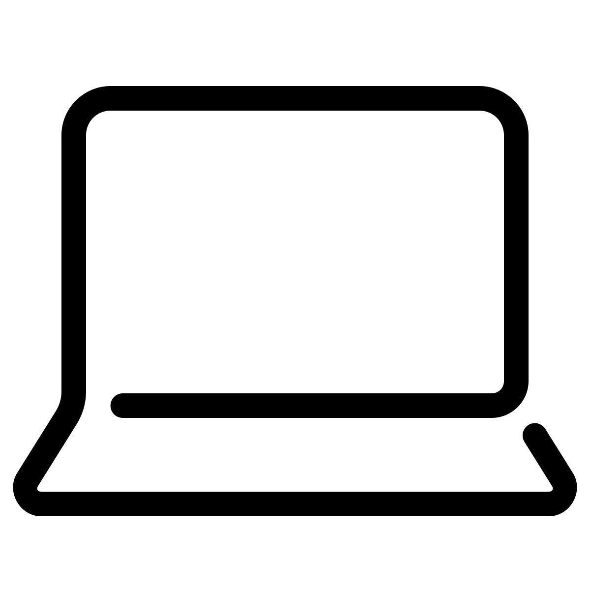 parakeet line style 笔记本电脑 icon