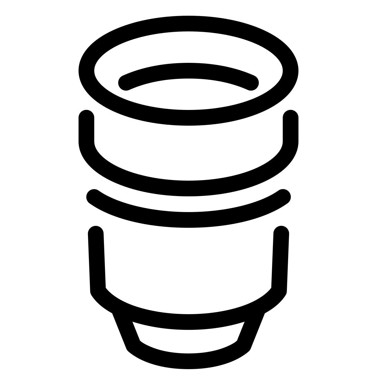 parakeet line style lens icon