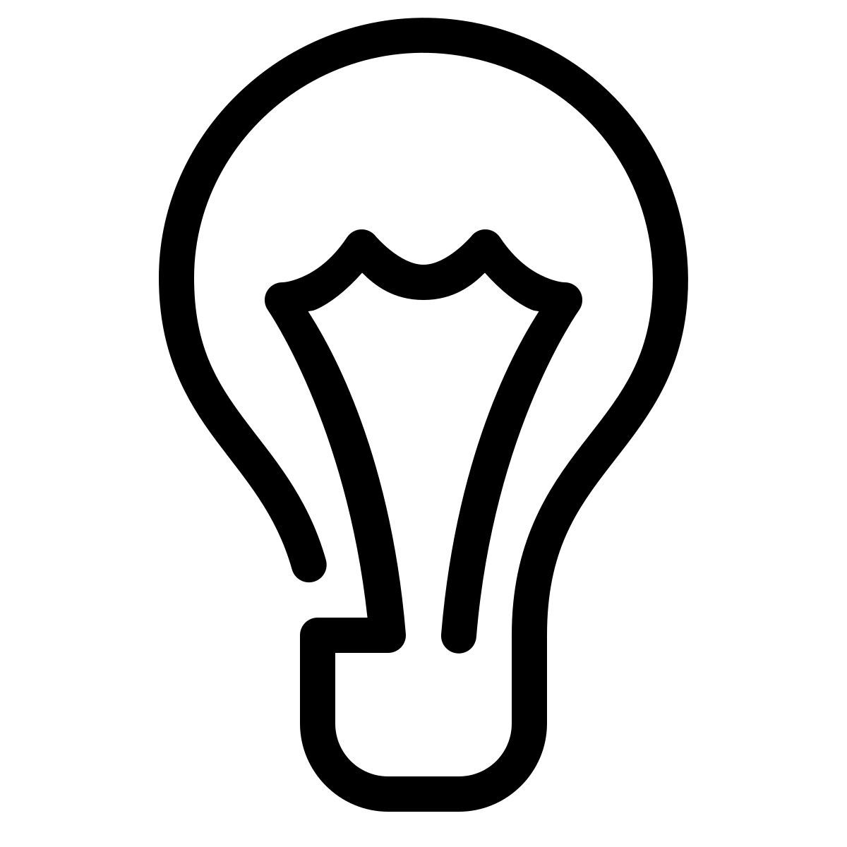 parakeet line style kugelbirne icon