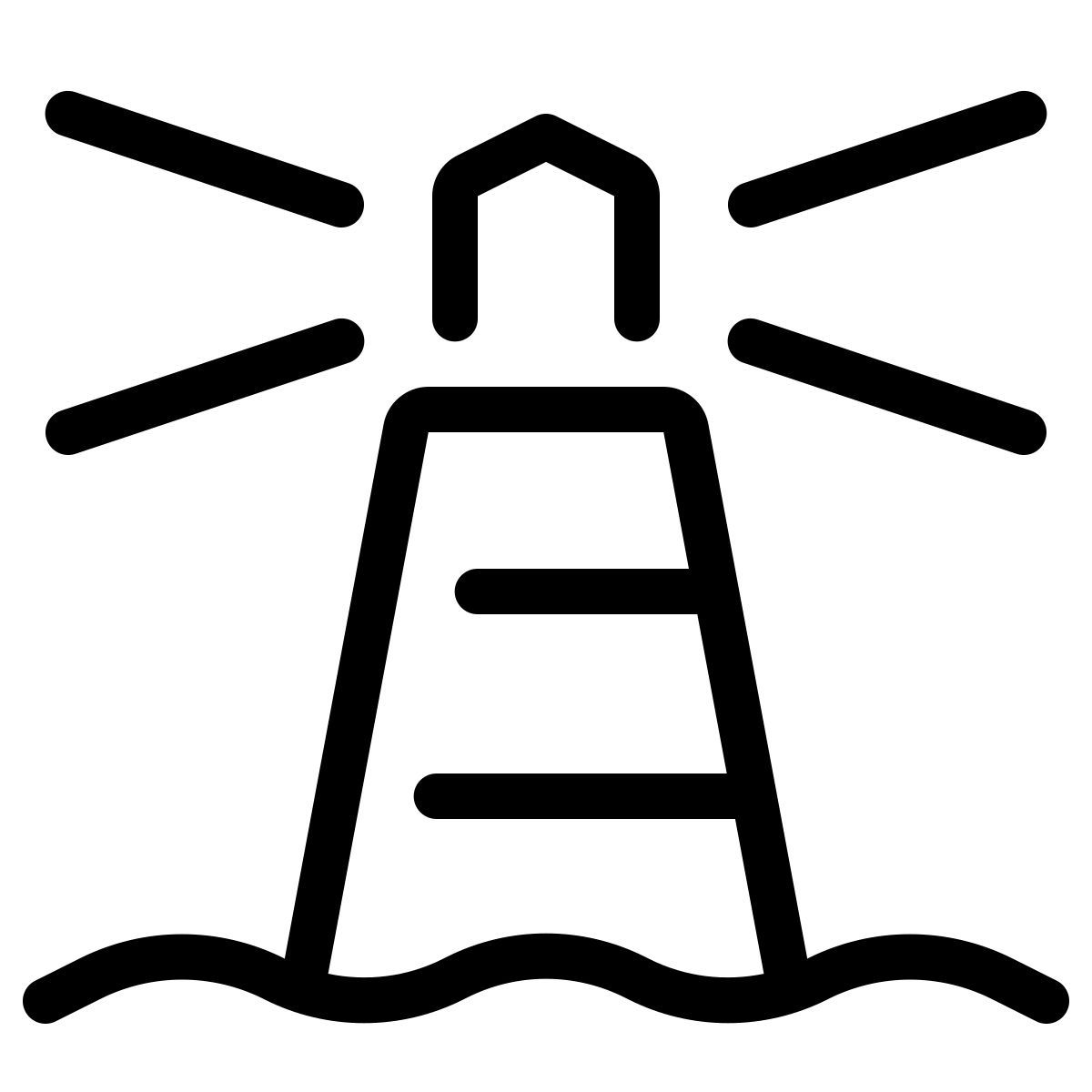 parakeet line style 灯塔 icon