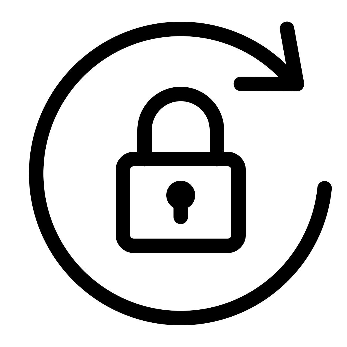 parakeet line style 锁定方向 icon