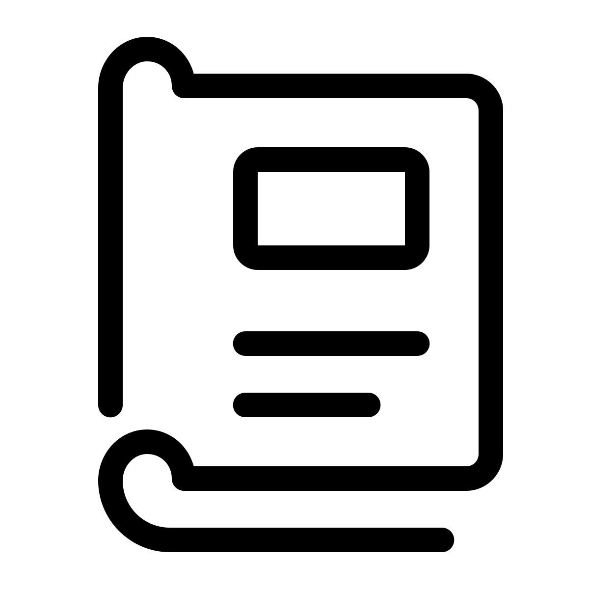 parakeet line style magazine icon