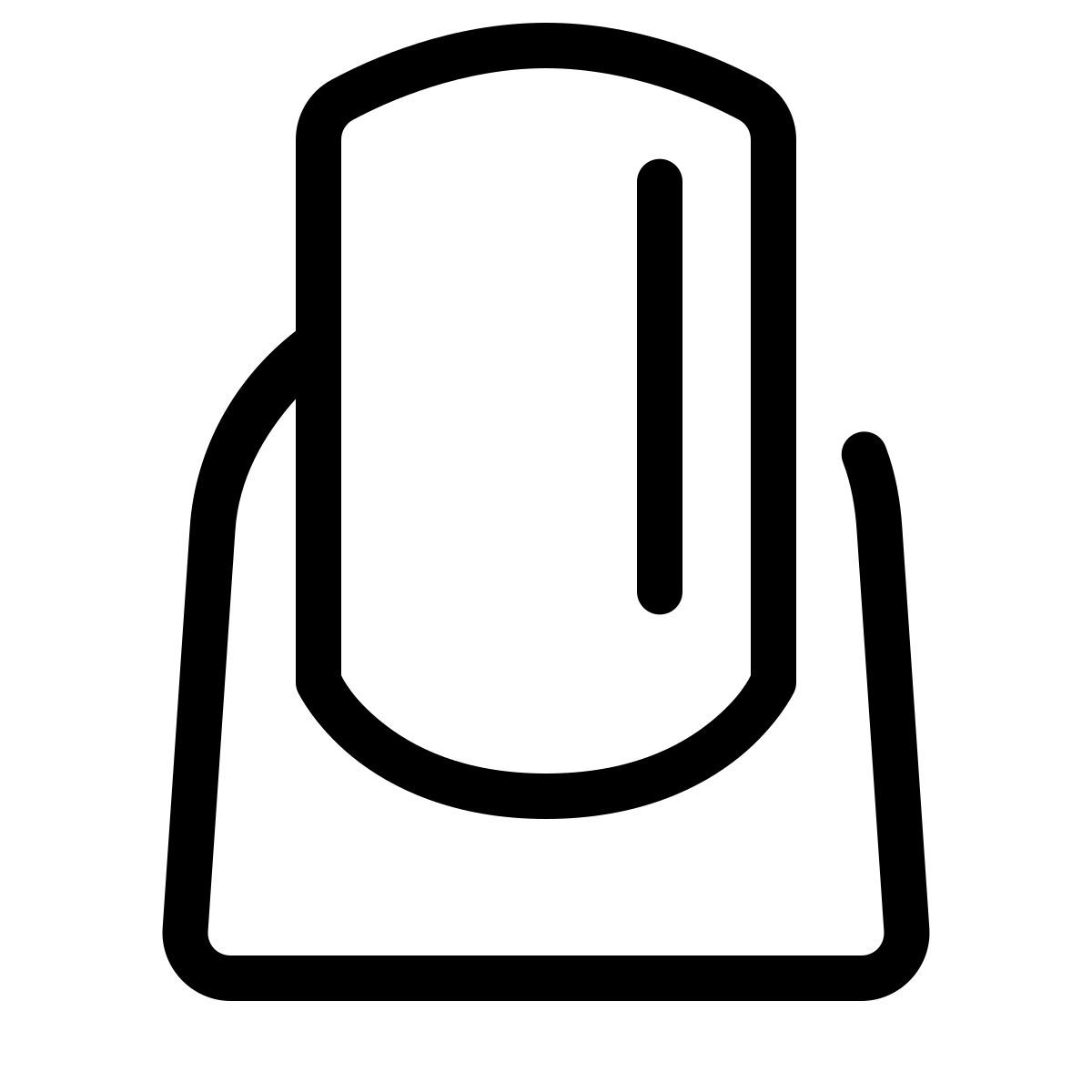 parakeet line style 손톱 icon