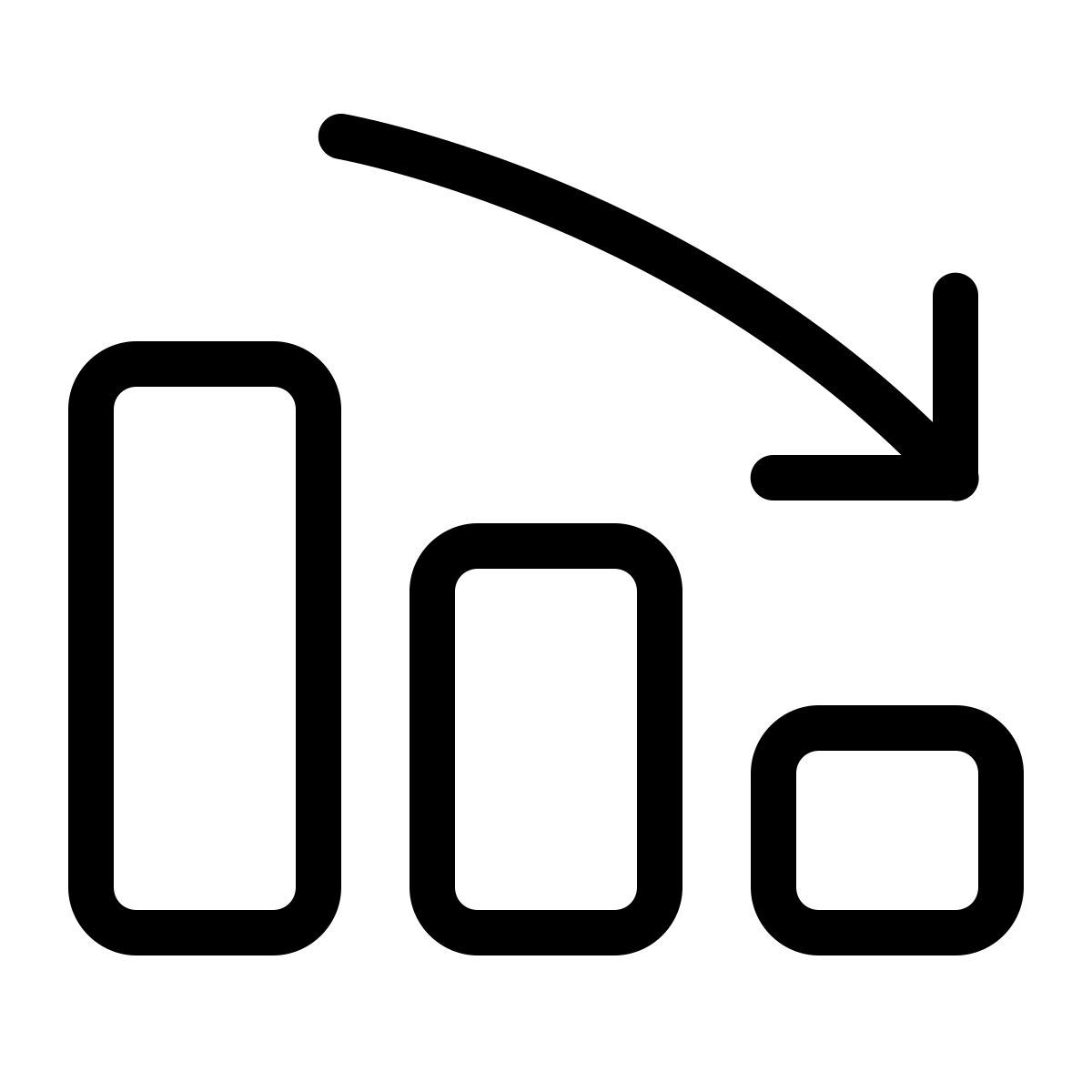 parakeet line style dinámica negativa icon