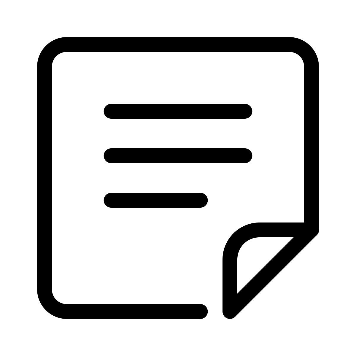 parakeet line style 노트 icon