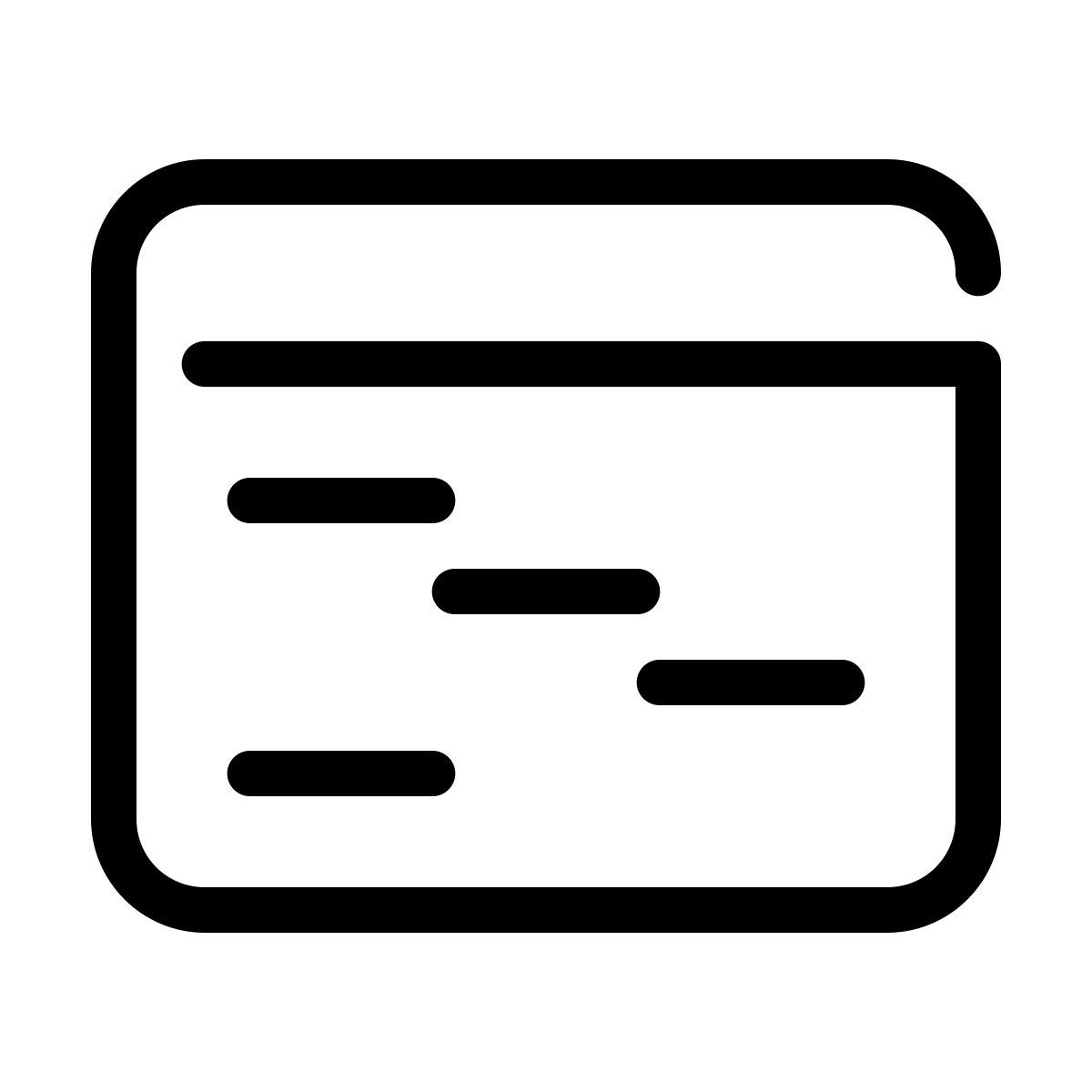 parakeet line style skizzieren icon