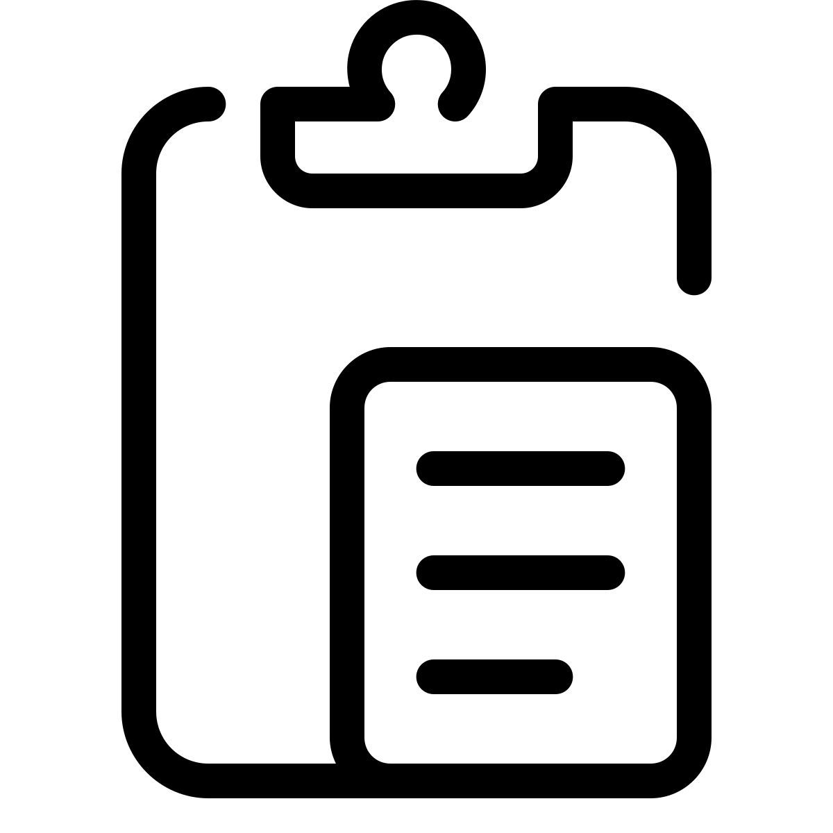 parakeet line style paste icon