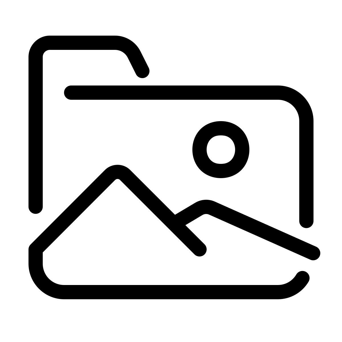 parakeet line style 图片文件夹 icon