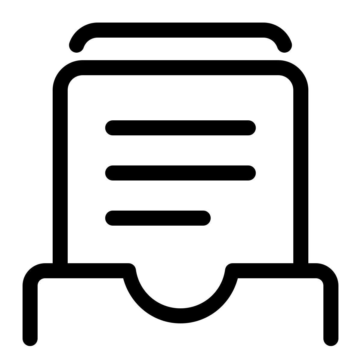 parakeet line style product documents icon