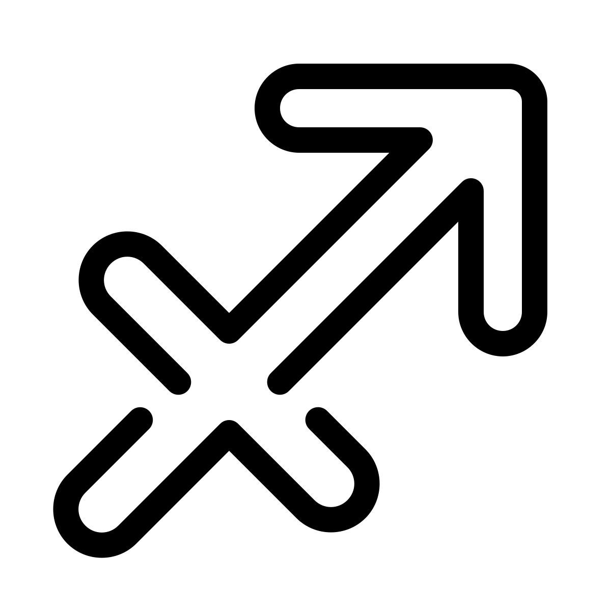 parakeet line style sagittario icon