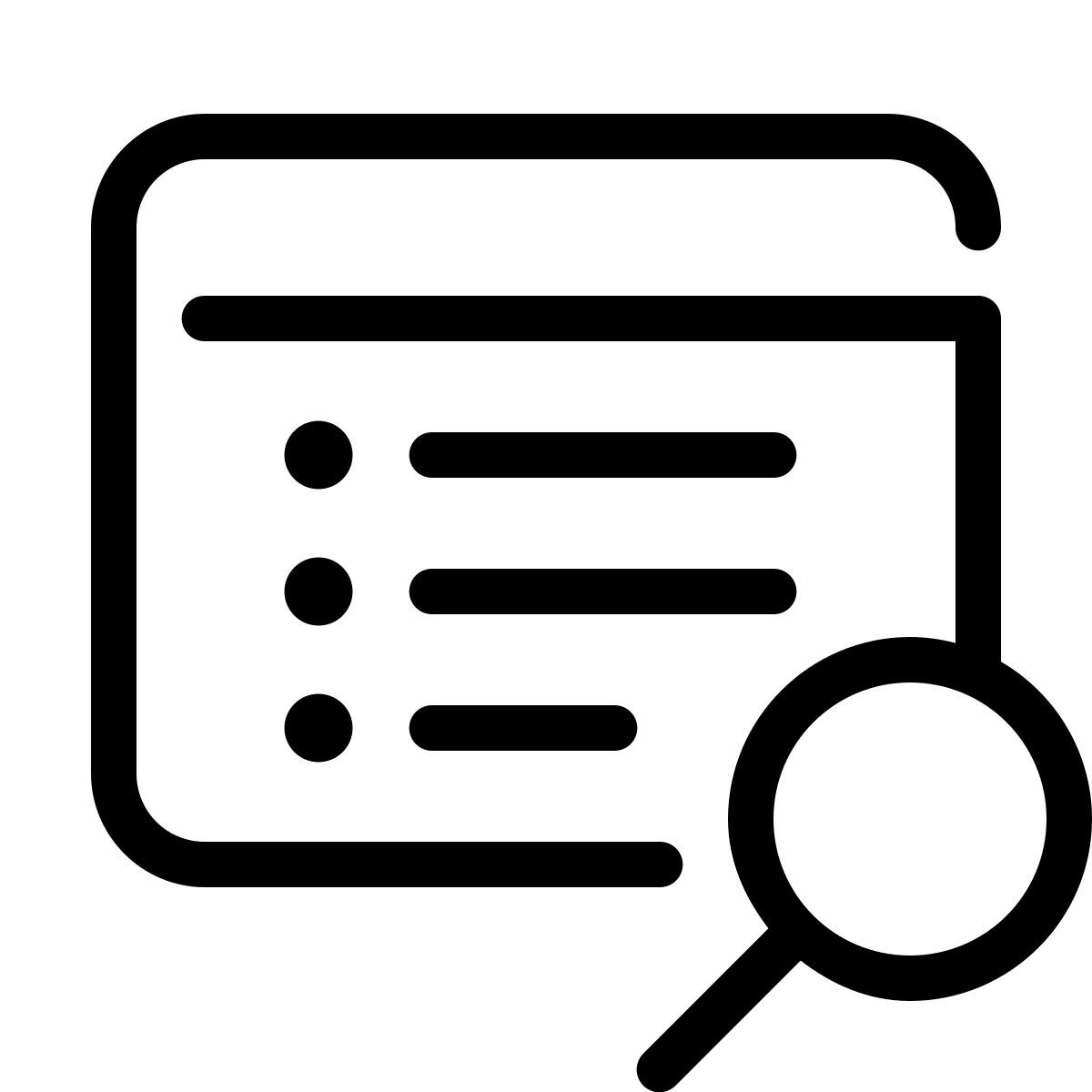 parakeet line style eigenschaft suchen icon