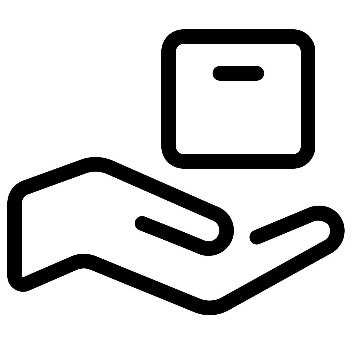 parakeet line style vender icon