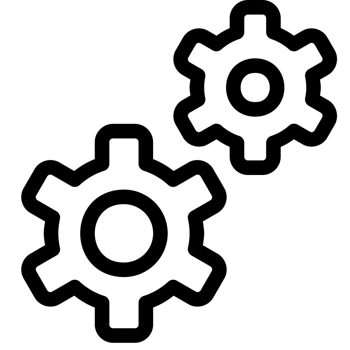 parakeet line style automation icon