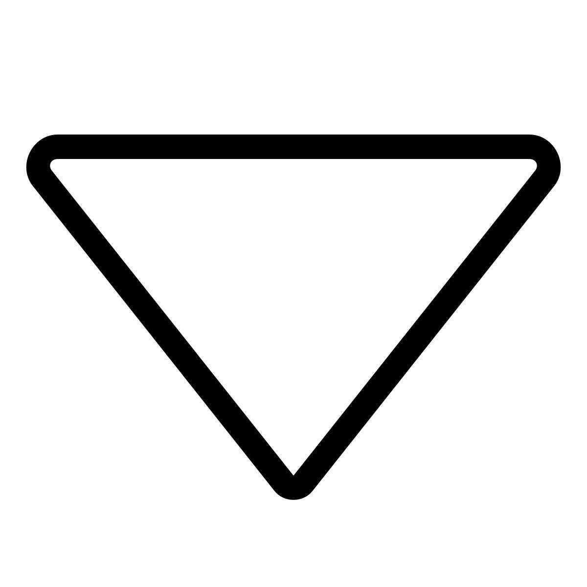 parakeet line style tri décroissant icon