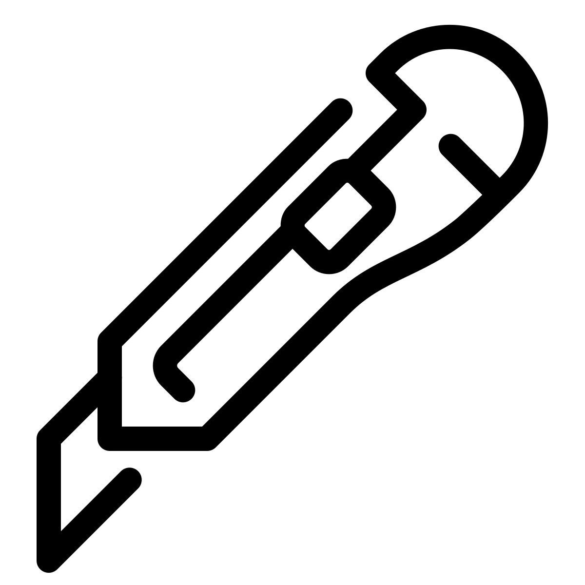 parakeet line style taglierino icon