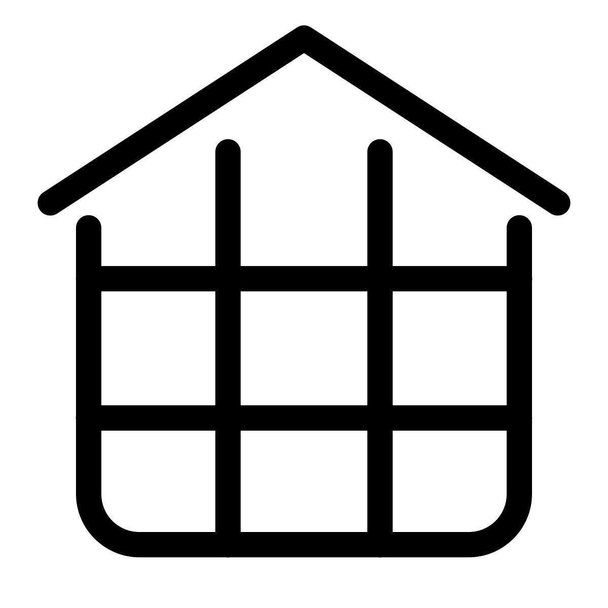 parakeet line style structural icon