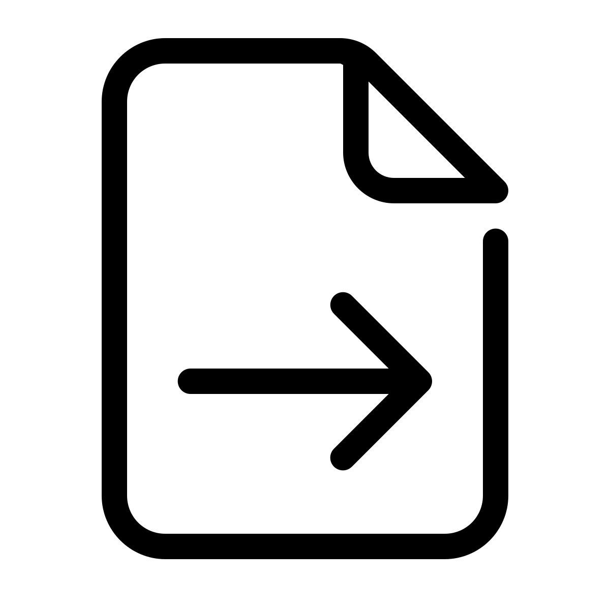 parakeet line style enviar documento icon